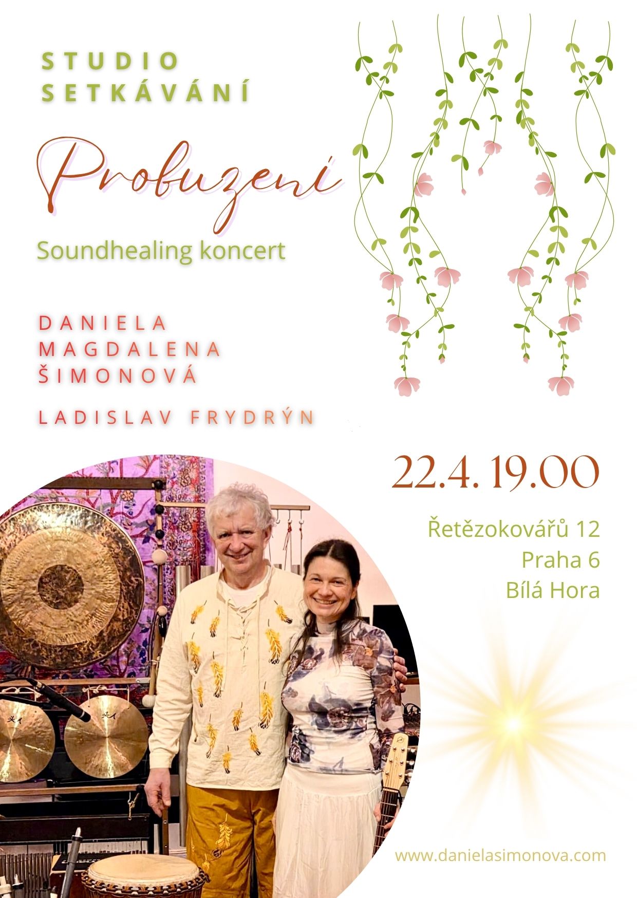 Probuzení - Soundhealing 22.4., Praha
