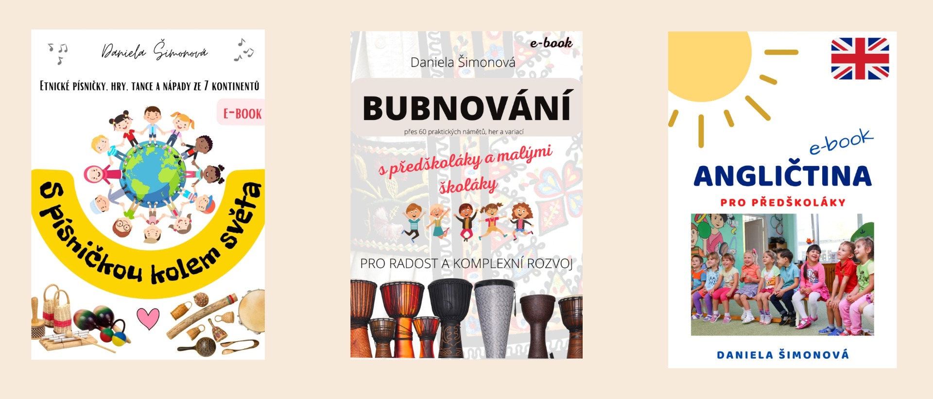 E-booky Hudba a Bubnování, Angličtina